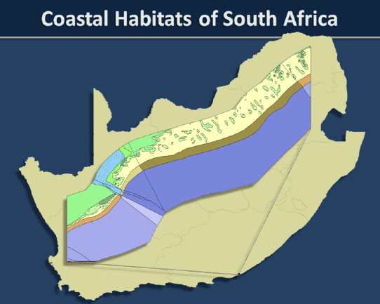 Coastal habitats of SA